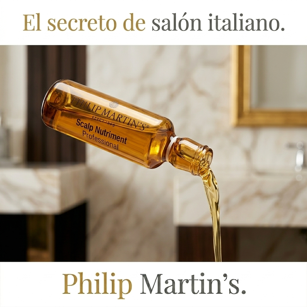 Philip Martin's Scalp Nutriment Professional Ampolletas - Tratamiento Anti-Caída Capilar Profesional, Ampollas para Cabello Fino y Debilitado por Estrés (Ortiga Orgánica, Células Madre), 12 Piezas, Made in Italy