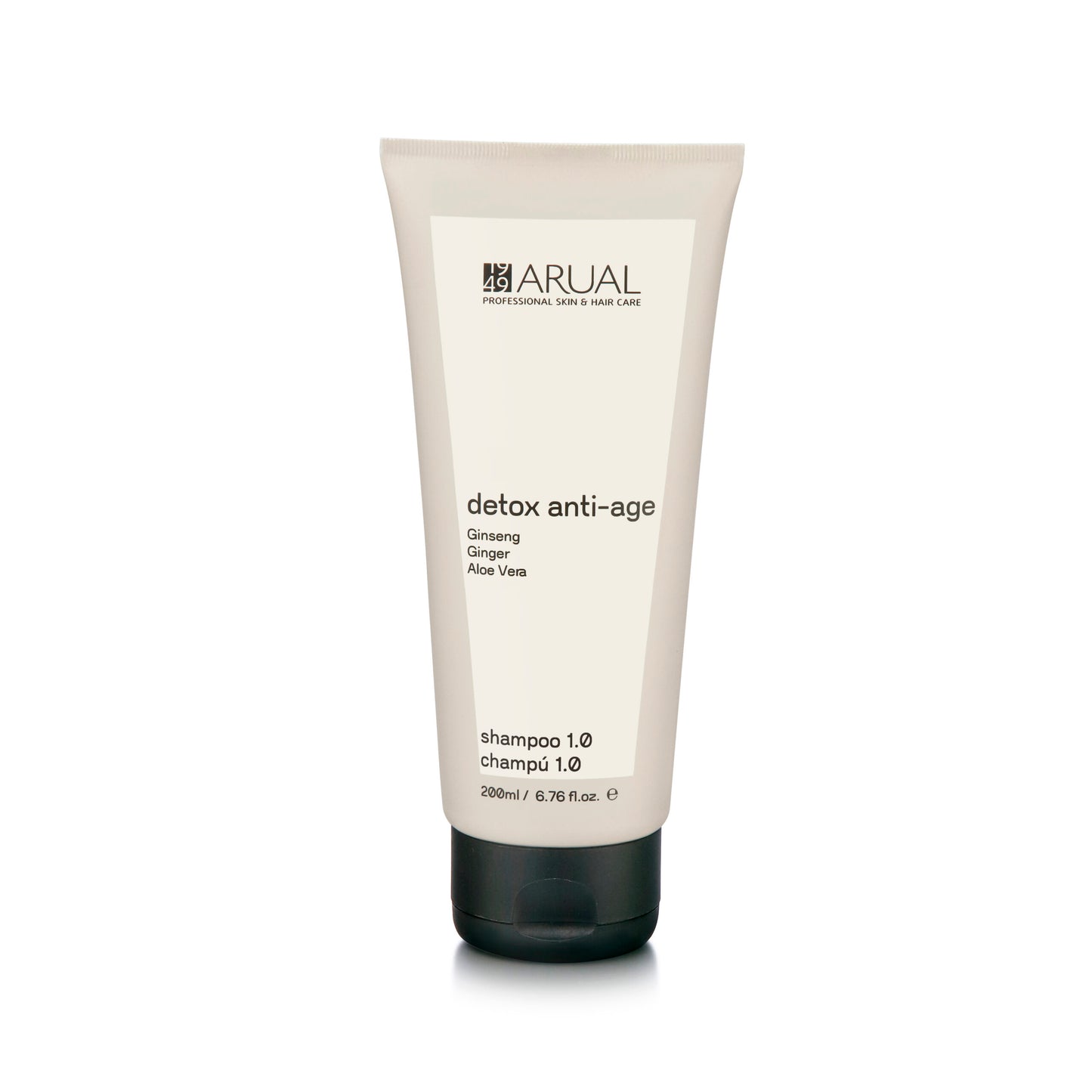 ARUAL Detox Shampoo: Limpieza profunda que elimina residuos y exceso de grasa.