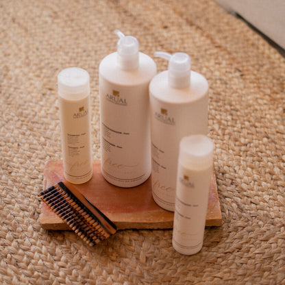 ARUAL Free Shampoo TAMAÑO PROFESIONAL: Shampoo sin sulfatos ni siliconas; ideal para post-alisado o keratina.