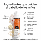 PHYTO PARIS Phytospecific Spray Desenredante Niños Cabello Rizado u Ondulado 250 ml – Anti Nudos, Suavizante, Sin Peso