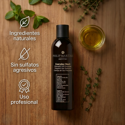 Philip Martins Everyday Wash Shampoo | Limpieza Diaria Suave