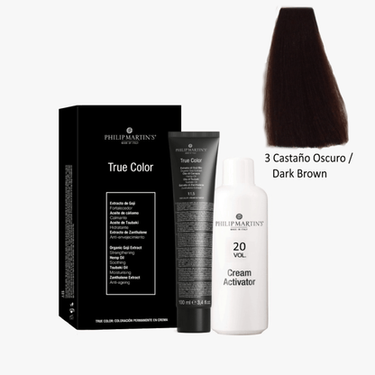 PHILIP MARTIN’S True Color Tinte Profesional Permanente 100% Cobertura Canas